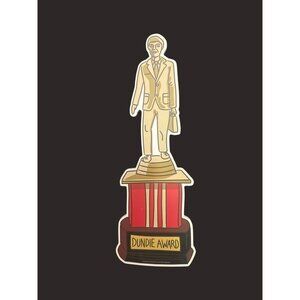 The Office NBC Dundie Award Wall Décor Plaque 5.39x15.11 MDF Hobby Lobby TV Show